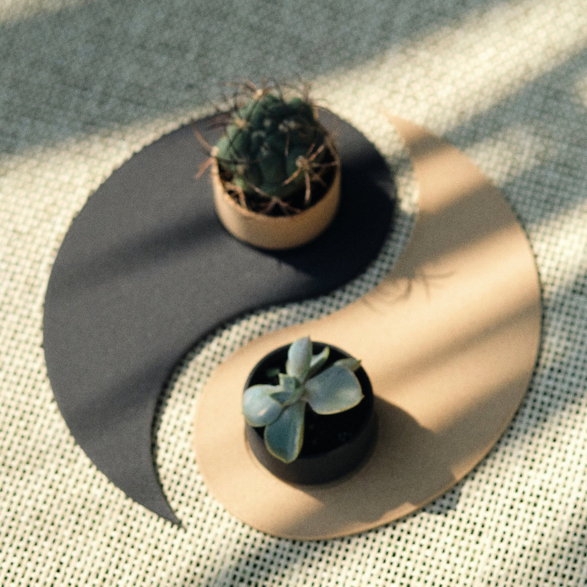 Pot pour plantes Zen | Zen Yin-Yang Plant Holder 
